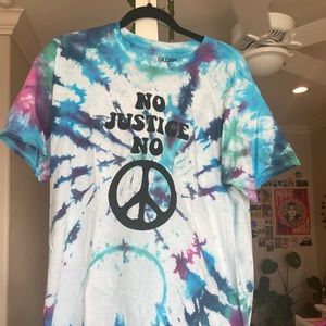 NO JUSTICE NO ☮️ tshirt